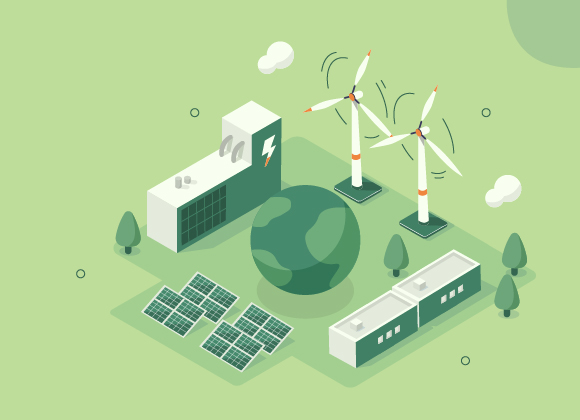 太陽光発電設備PPA事業を始めとした各種サービスで、新しい再生可能エネルギー導入、脱炭素経営の実現に貢献します。